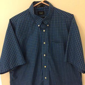 Haggar Men's Casual Button Down Shirt
